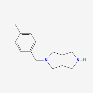 molecular formula C14H20N2 B7892228 2-(4-Methylbenzyl)octahydropyrrolo[3,4-c]pyrrole 