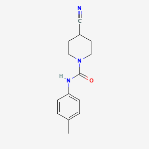 4-Cyano-N-(p-tolyl)piperidine-1-carboxamide