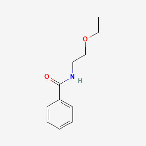 molecular formula C11H15NO2 B7892287 N-(2-Ethoxyethyl)benzamide 
