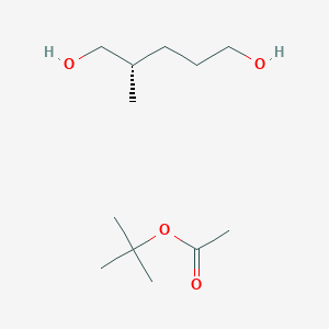 tert-butyl acetate;(2S)-2-methylpentane-1,5-diol