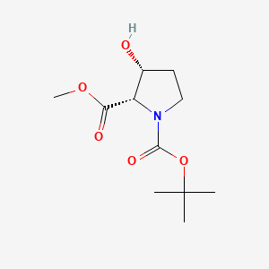 (2S,3R)-1-tert-Butyl 2-methyl 3-hydroxypyrrolidine-1,2-dicarboxylate