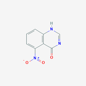 molecular formula C8H5N3O3 B7892679 5-nitro-1H-quinazolin-4-one 