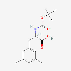molecular formula C16H23NO4 B7893375 Boc-3,5-Dimethy-L-Phenylalanine 