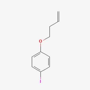 molecular formula C10H11IO B7893559 1-(But-3-en-1-yloxy)-4-iodobenzene 