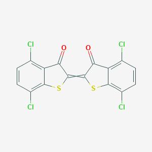 molecular formula C16H4Cl4O2S2 B078936 C.I. Pigment Red 88 CAS No. 14295-43-3