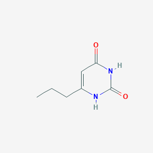 molecular formula C7H10N2O2 B078937 6-n-Propyluracil CAS No. 13345-08-9
