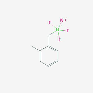 molecular formula C8H9BF3K B7893823 Potassium trifluoro(2-methylbenzyl)borate 