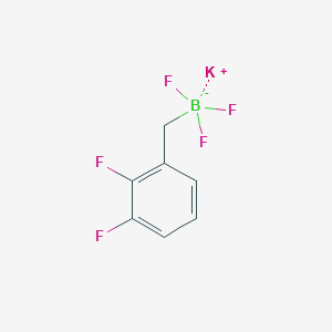 molecular formula C7H5BF5K B7893836 Potassium (2,3-difluorobenzyl)trifluoroborate 