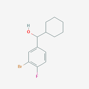 Cyclohexyl (3-bromo-4-fluorophenyl)methanol