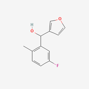 3-Fluoro-6-methylphenyl-(3-furyl)methanol