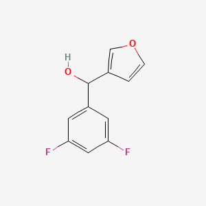(3,5-Difluorophenyl)(furan-3-yl)methanol