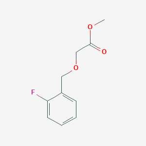 Methyl 2-[(2-fluorophenyl)methoxy]acetate