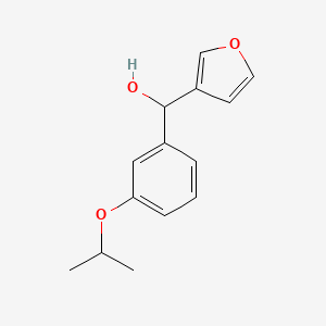 Furan-3-yl(3-isopropoxyphenyl)methanol