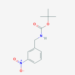 molecular formula C12H16N2O4 B7894707 Tert-butyl 3-nitrobenzylcarbamate 