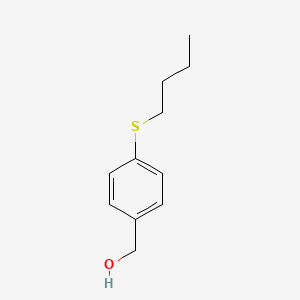 molecular formula C11H16OS B7894716 4-n-Butylthiobenzyl alcohol 