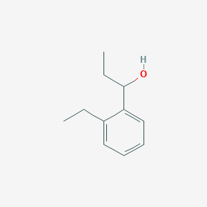 molecular formula C11H16O B7894867 1-(2-Ethylphenyl)propan-1-ol 