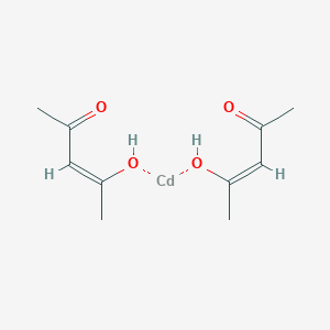 molecular formula C10H14CdO4 B078949 Cadmium acetylacetonate CAS No. 14689-45-3