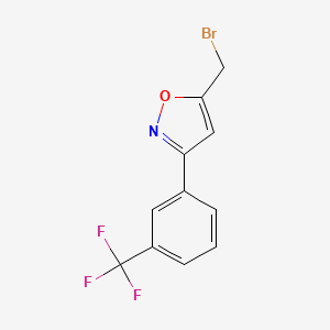 molecular formula C11H7BrF3NO B7895374 MFCD18911023 