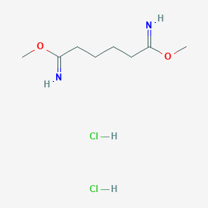 molecular formula C8H18Cl2N2O2 B078956 Dimethyl adipimidate dihydrochloride CAS No. 14620-72-5