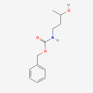 molecular formula C12H17NO3 B7895916 N-Cbz-3-hydroxybutan-1-amine 