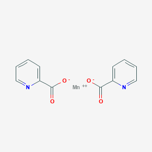 molecular formula C12H8MnN2O4 B078961 Manganese(2+);pyridine-2-carboxylate CAS No. 14049-88-8