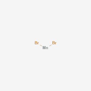molecular formula MnBr2<br>Br2Mn B078968 Manganese bromide CAS No. 12738-03-3