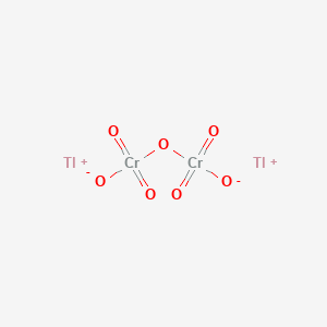 molecular formula Cr2O7Tl2 B078975 Dithallium dichromate CAS No. 13453-35-5