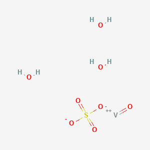 molecular formula H6O8SV B078983 硫酸亚钒三水合物 CAS No. 12210-47-8