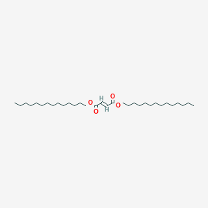 molecular formula C32H60O4 B078991 Ditetradecyl fumarate CAS No. 10341-03-4