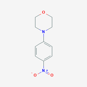 molecular formula C10H12N2O3 B078992 4-(4-Nitrophenyl)morpholine CAS No. 10389-51-2