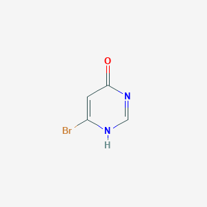 molecular formula C4H3BrN2O B7899404 6-bromo-1H-pyrimidin-4-one 