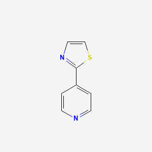 molecular formula C8H6N2S B7899624 2-(Pyridin-4-yl)thiazole 