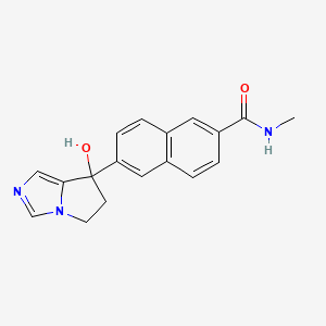 molecular formula C18H17N3O2 B7899893 Orteronel CAS No. 426219-23-0