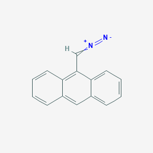 molecular formula C15H10N2 B078999 9-Anthryldiazomethane CAS No. 10401-59-9
