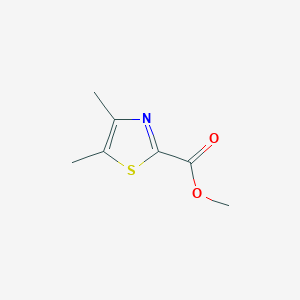 molecular formula C7H9NO2S B7900012 Methyl 4,5-dimethylthiazole-2-carboxylate 