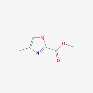 molecular formula C6H7NO3 B7900018 Methyl 4-methyloxazole-2-carboxylate 