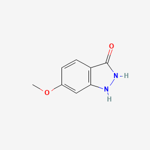 molecular formula C8H8N2O2 B7900099 6-methoxy-1H-indazol-3-ol 