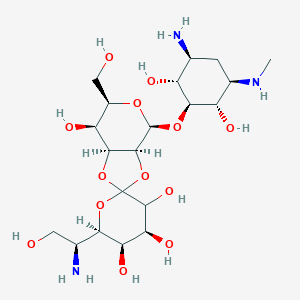 molecular formula C20H37N3O13 B079002 Destomycin A CAS No. 14918-35-5