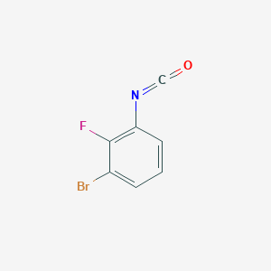 molecular formula C7H3BrFNO B7900579 3-Bromo-2-fluorophenylisocyanate 