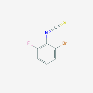 molecular formula C7H3BrFNS B7900716 2-Bromo-6-fluorophenylisothiocyanate 