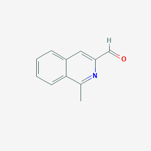 molecular formula C11H9NO B7900901 1-Methylisoquinoline-3-carbaldehyde 