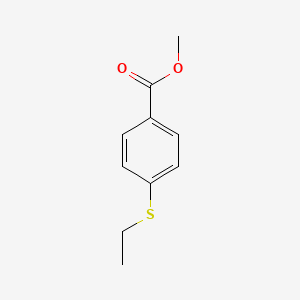 molecular formula C10H12O2S B7900936 Methyl 4-(ethylsulfanyl)benzoate 
