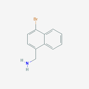 molecular formula C11H10BrN B7901401 1-(Aminomethyl)-4-bromonaphthalene CAS No. 578029-11-5