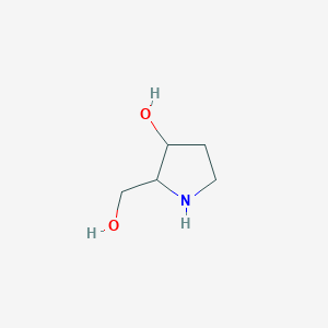 molecular formula C5H11NO2 B7902172 L-Hydroxy Prolinol 