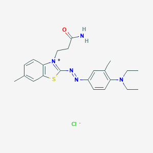 molecular formula C22H28ClN5OS B079023 EINECS 235-412-1 CAS No. 12221-39-5