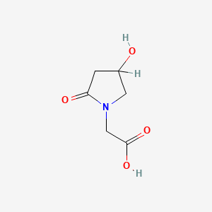 2-(4-Hydroxy-2-oxopyrrolidin-1-yl)acetic acid