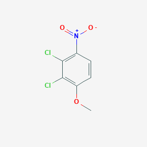 molecular formula C7H5Cl2NO3 B7903099 2,3-Dichloro-4-nitroanisole 
