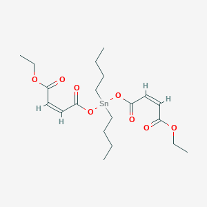 Ethyl (Z,Z)-9,9-dibutyl-4,7,11-trioxo-3,8,10-trioxa-9-stannatetradeca-5,12-dien-14-oate
