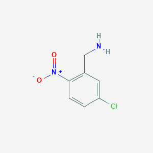 molecular formula C7H7ClN2O2 B7903270 5-Chloro-2-nitrobenzylamine CAS No. 67567-44-6