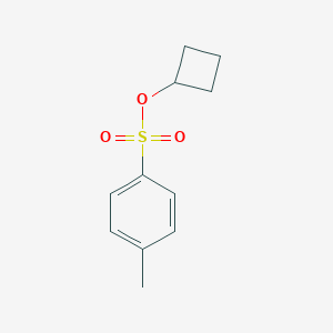 molecular formula C11H14O3S B079034 TOLUENE-4-SULFONIC ACID CYCLOBUTYL ESTER CAS No. 10437-85-1